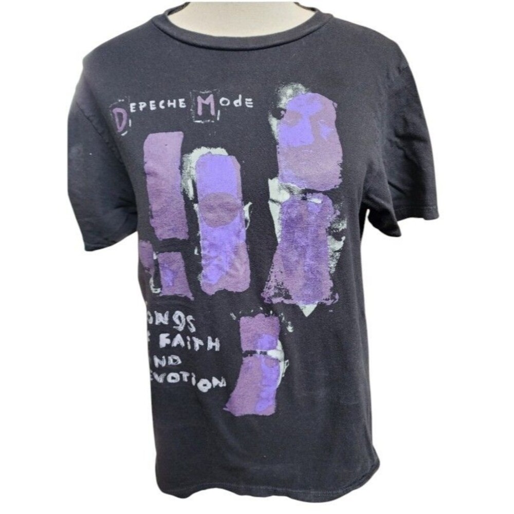 Depeche Mode Songs Of Faith Tee Size Small Retro Rock Band